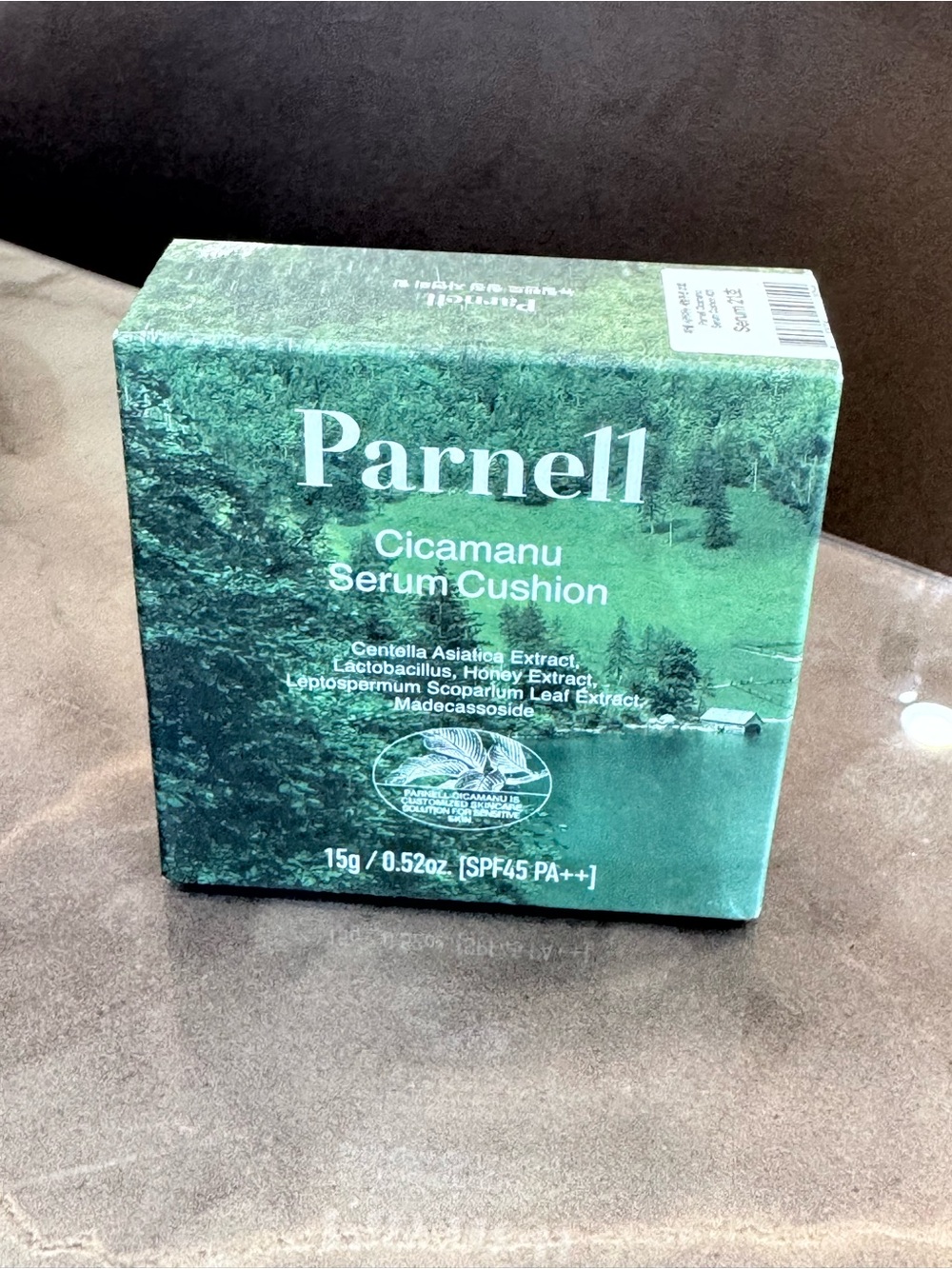 Parnell Cicamanu Serum Cushion #21C Cool Rosy, Soothing Glow Cushion Foundation